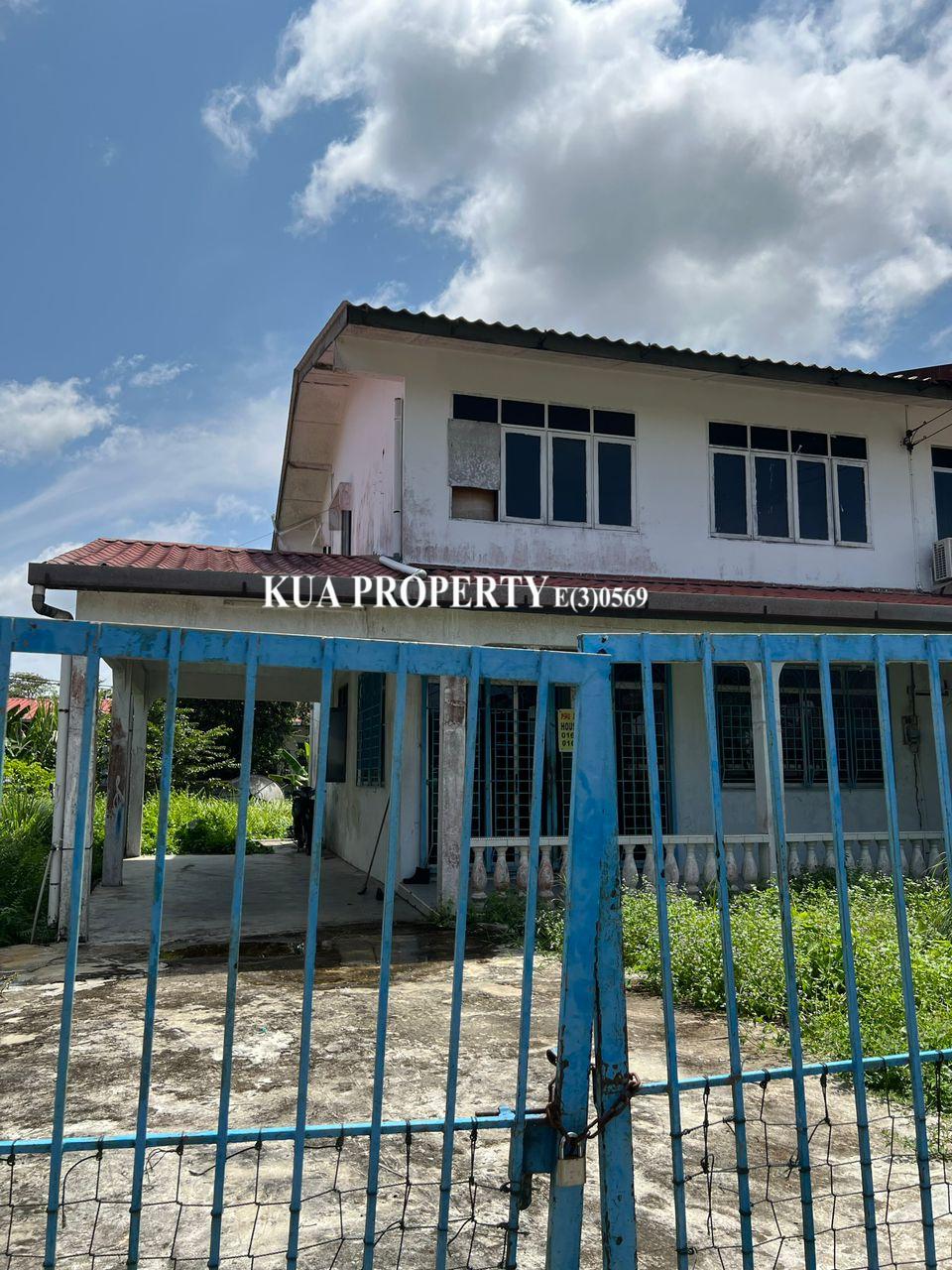 Double Storey Semi Detached House FOR SALE! Located at Jalan Poh Yew, Sibu