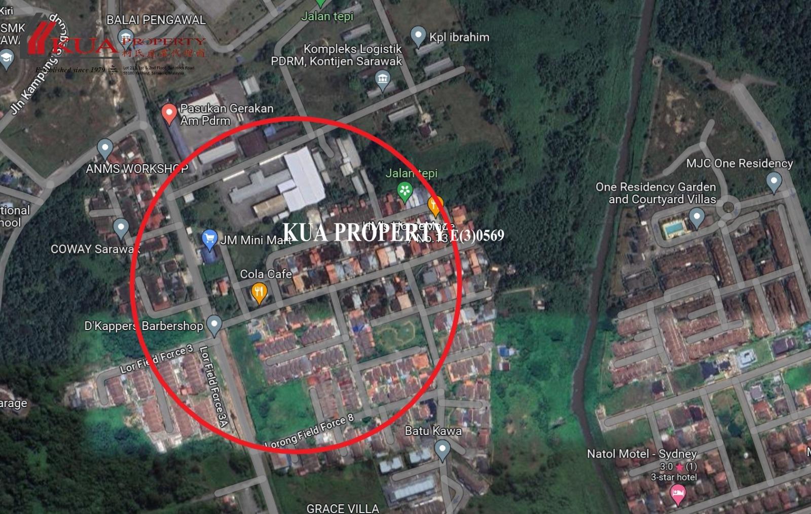 Detached Land For Sale! Located at Field Force, Batu Kawa