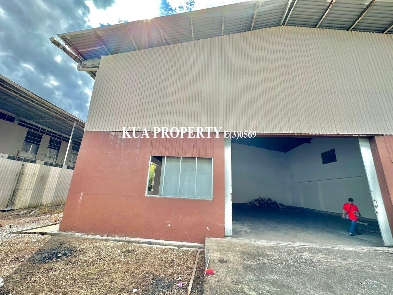 Double Storey Semi-Detached Warehouse For Sale and For Rent! at Jalan Bako, Demak Industrial Park