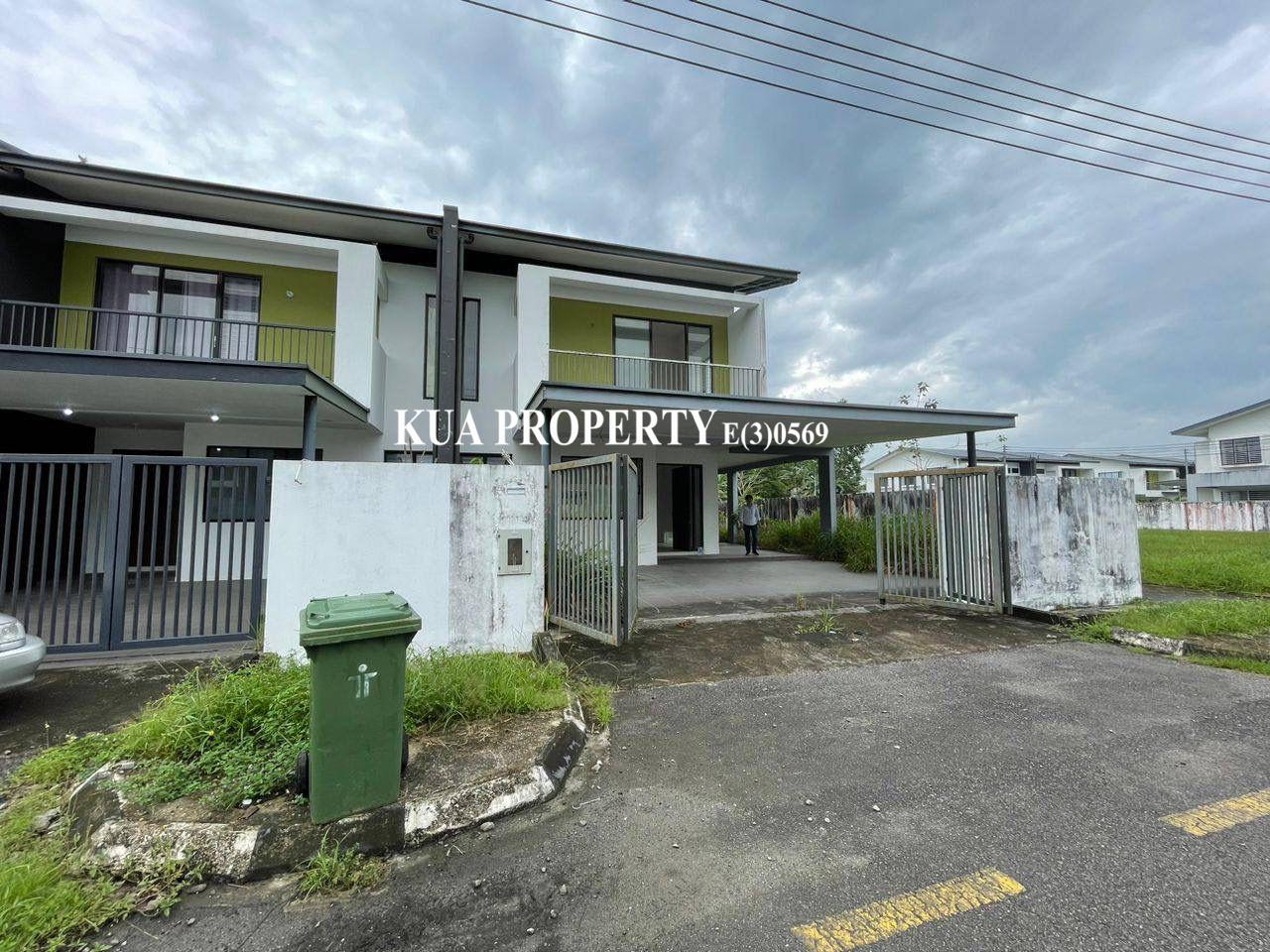 Double Storey Terrace Corner House For Sales Located at 17th miles