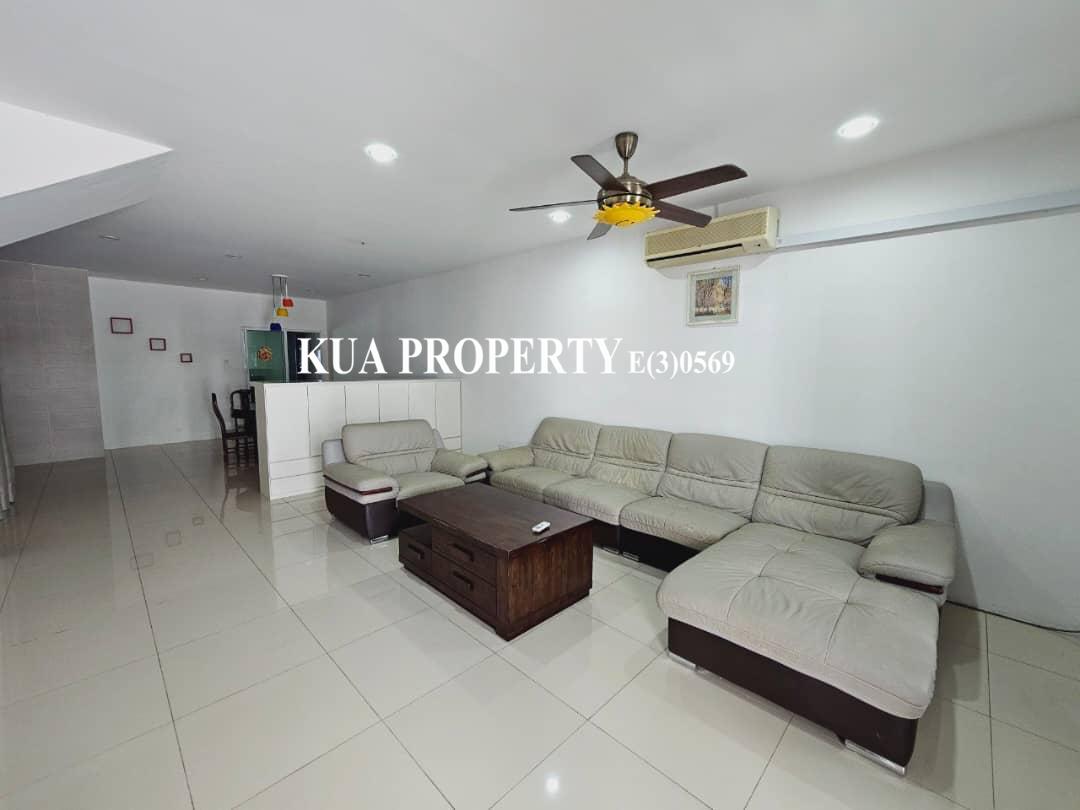 Double Storey Terrace Intermediate House For Rent! at Tabuan Tranquility